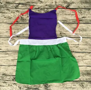 

New Kids plastic Cook Apron Children Costume manufacture cheap customized kitchen Painting Apron