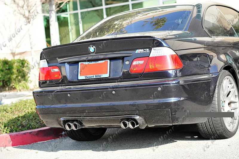 2000-2006 BMW E46 M3 CSL Style Rear Diffuser CF (8)