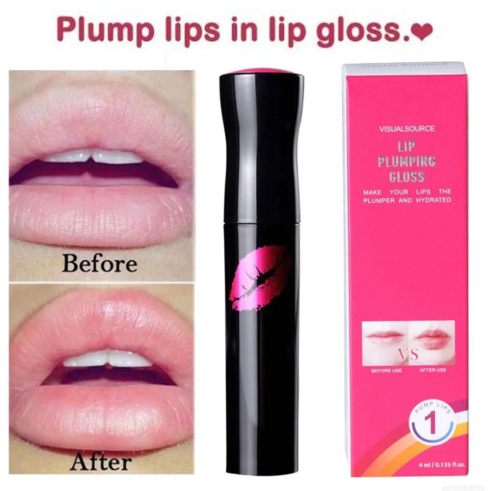 

Sexy Charming Lipstick Waterproof Matte Liquid Long-Lasting Plump Lip Gloss Cosmetics Women 4ml
