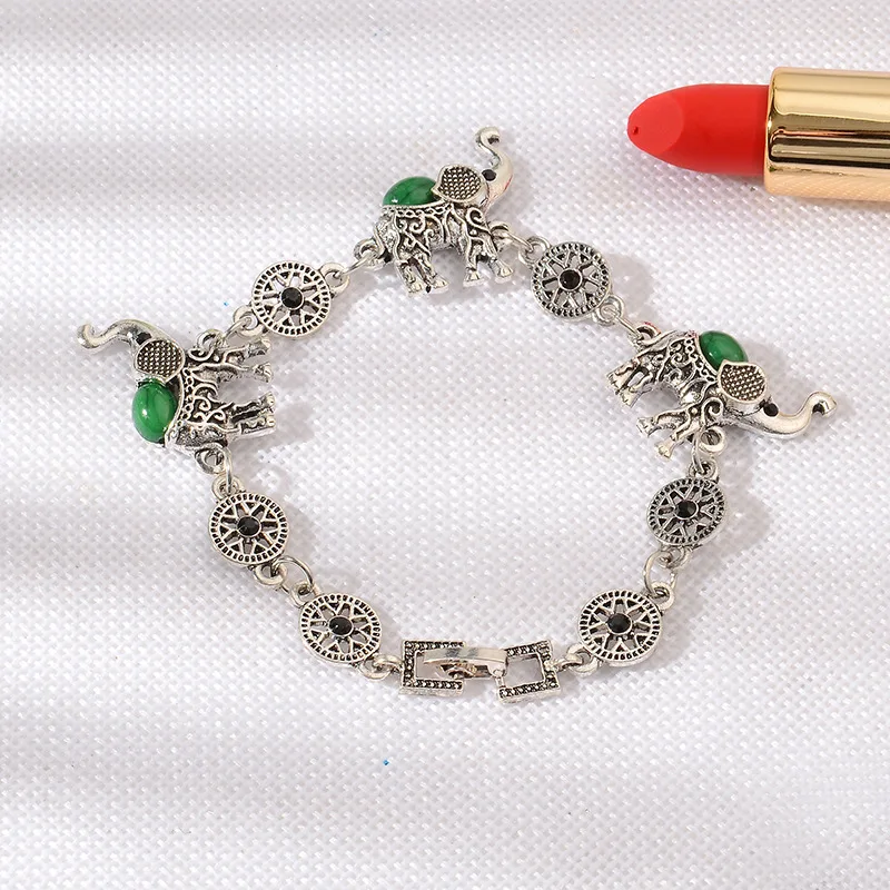 Braclet браслет дружбы фенечки для женщин Шарм животное слон амулеты женский femme