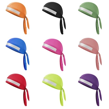 

Pure Cycling Cap Head Scarf Summe Running Hat Hood Reflective Design Headband Riding Bandana Headscarf Pirate