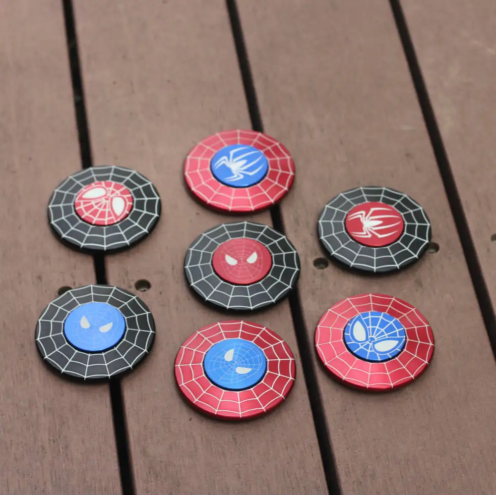 

2017 R188 Spiderman Handspinner Toy Fidget Spinner Hand Finger EDC Toy Aluminum Alloy Anti Stress Christmas Toys for Children