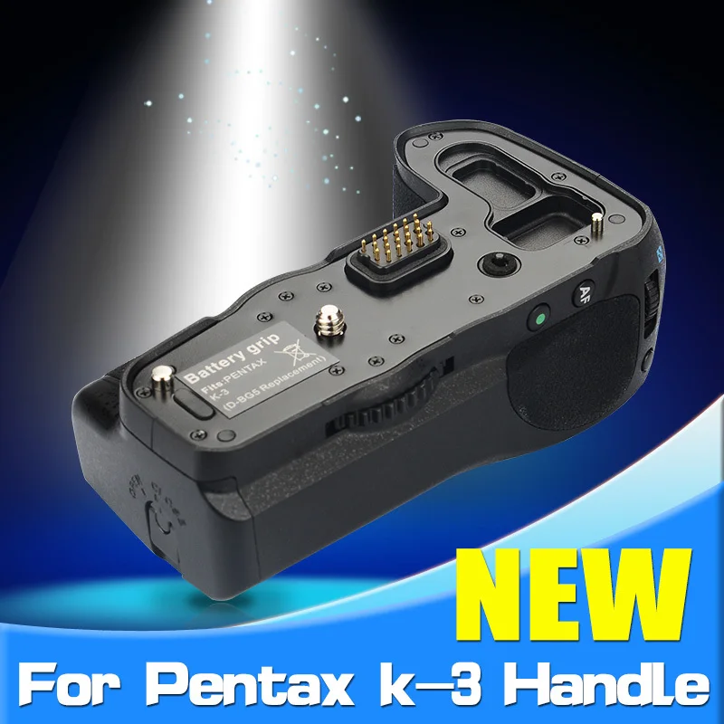 

Spot Free Shipping Double handle for Pentax D-BG5 handle for Pentax K-3 camera