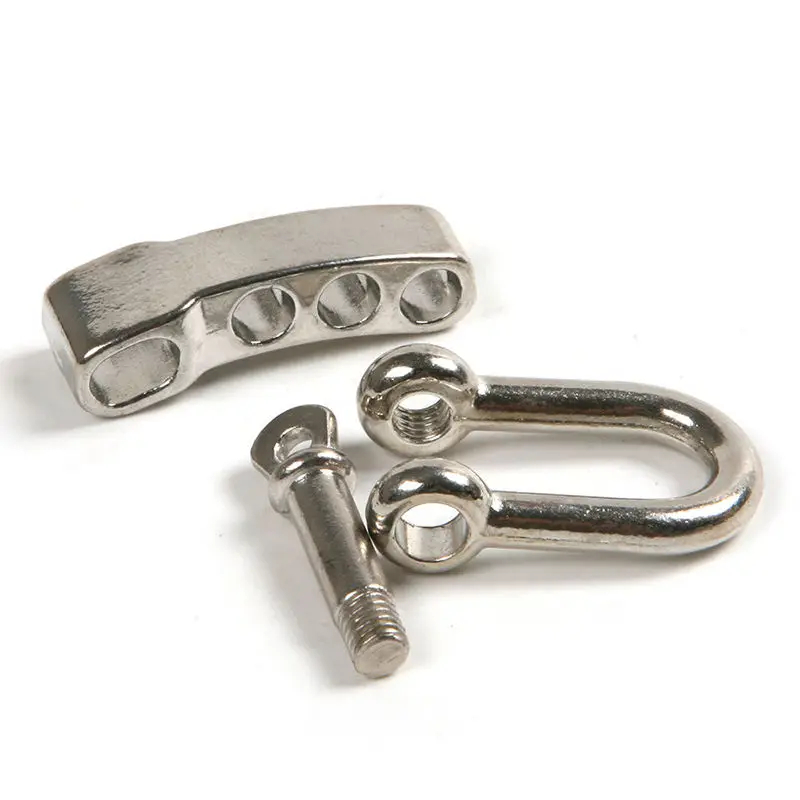 

Adjustable Alloy U Shaped Shackle Buckle For Paracord Survival Bracelets