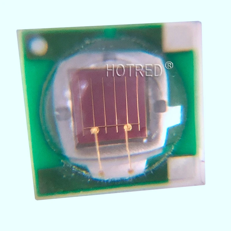 100 шт. Epi светодиодный s 3 Вт 3535 SMD темно красный высокой мощности 660NM Светодиодная