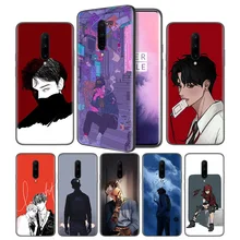 Anime Cartoon boys Soft Black Silicone Case Cover for OnePlus 6 6T 7 Pro 5G Ultra-thin TPU Phone Back Protective