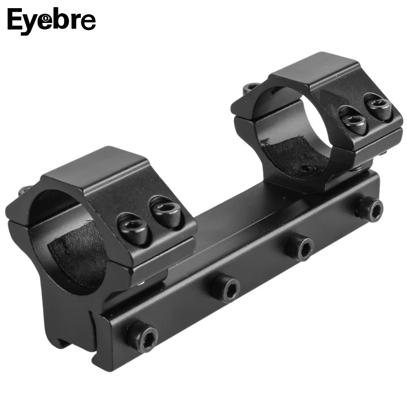 Aluminum Alloy Metal Low 25.4mm /1'' ring Double rifle Scope Ring Mount