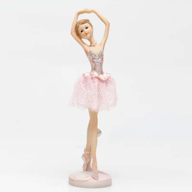 Ballet Girl Decoration Figurines Kawaii Desk Accessories Small