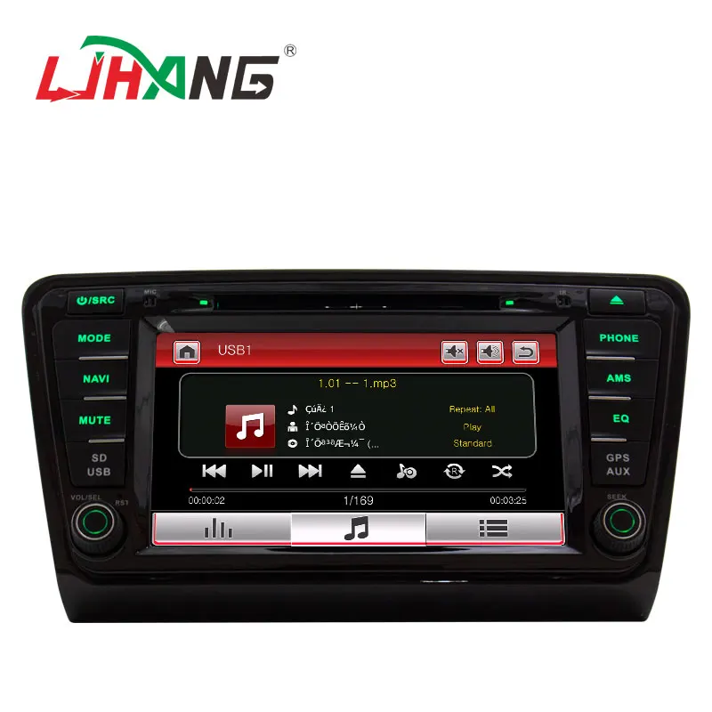 Автомагнитола LJHANG 8 дюймов Wince DVD стерео для VW Skoda Octavia III 2014 2015 GPS Navi HD сенсорный