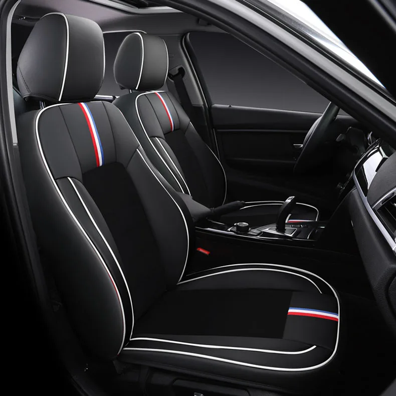  Custom car Seat Cover for Hyundai Veloster Elantra Santa Fe ix35 Tucson i30 Coupe Azera Rohens Matr