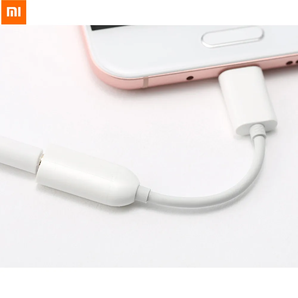 

Xiaomi Mi Type C to Audio Adapter Portable Type-C TO 3.5 Jack Adapter For Xiaomi 6 Type-c Ports Phones C2