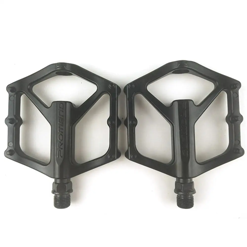

High Quality Mountain Bike Bicycle Pedals Aluminum Alloy Matte Black Pedals Bicycle Palin Foot Bearings Accept Wholesale