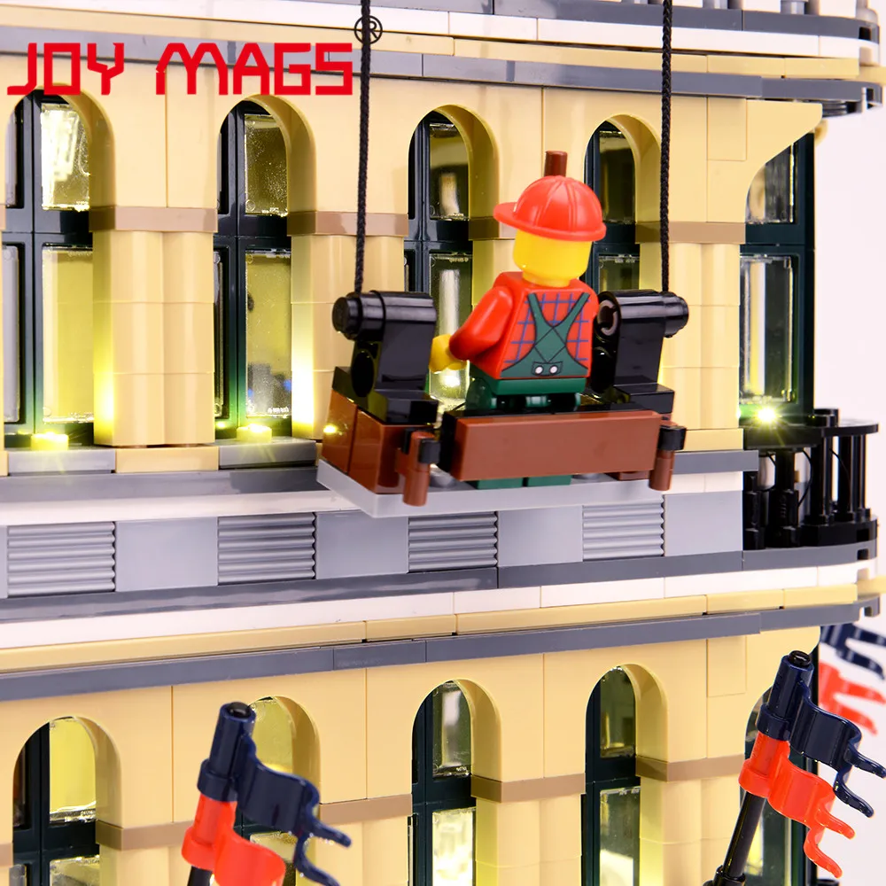 Комплект светодиодсветильник Ки JOY MAGS для 10211 Creator Grand Emporium совместимый с 15005/30004