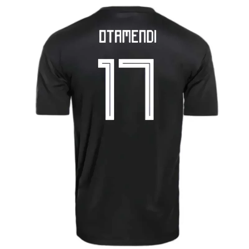 2018 الأرجنتين كأس العالم بعيدا روسيا لاعب التي شيرت (Otamendi 17) جديد soccering Jerseyers
