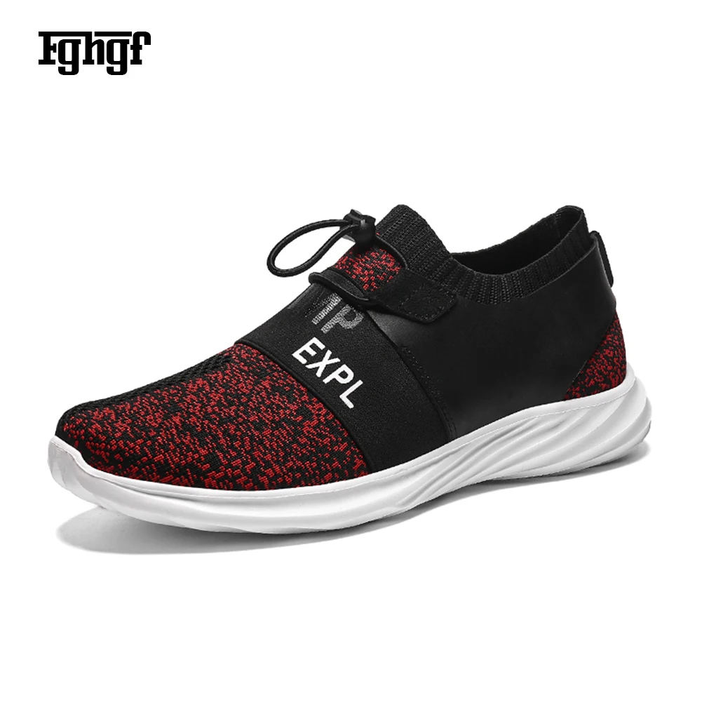 

2019 New Men's Genuine Leather Sneaker Cow Split Leather Lace-up PU Outsole Casual Platform Shoes Comfortable Outdoor Shoes