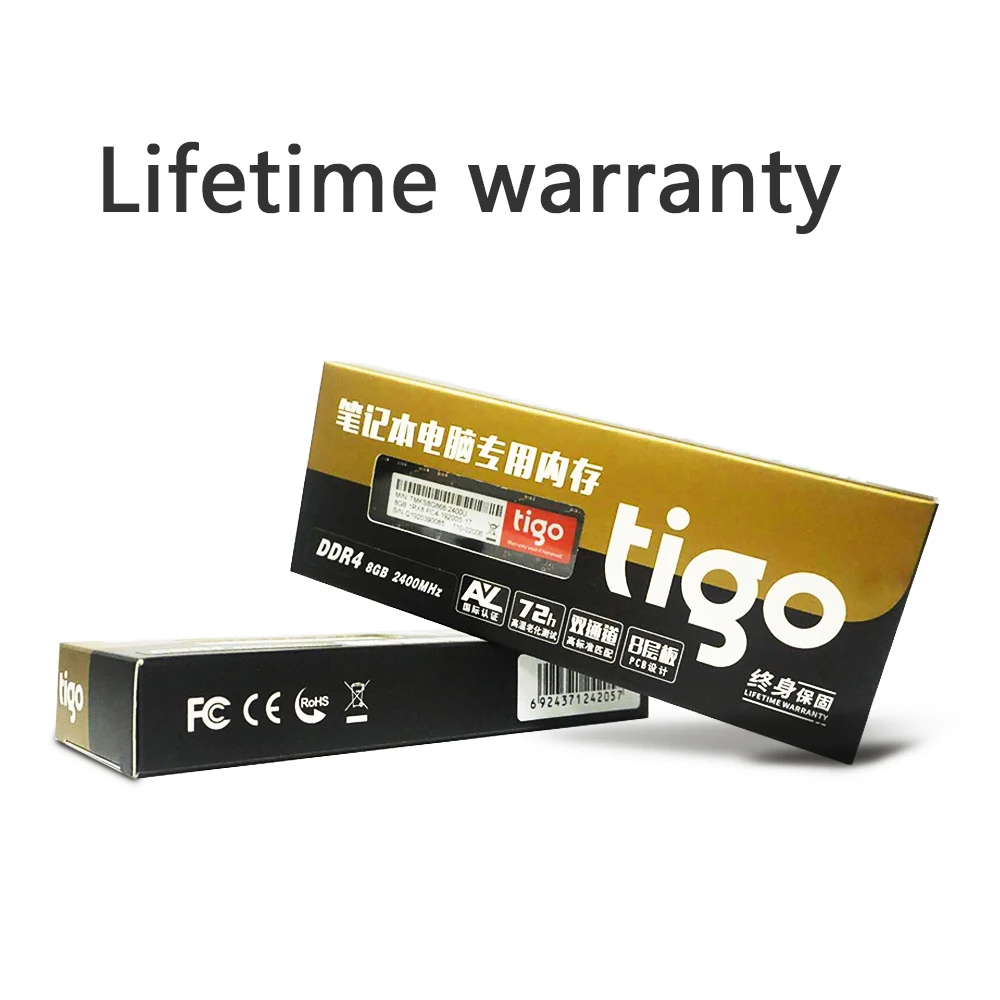 Tigo Оперативная память DDR4 8 GB ноутбук 2400 МГц памяти гб DDR 4 Memoria SoDIMM оперативная для