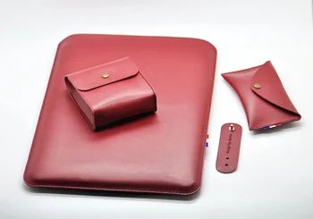 

super slim sleeve pouch cover,microfiber leather laptop sleeve case for MacBook Pro 13/15 2016-2018,Combination suit