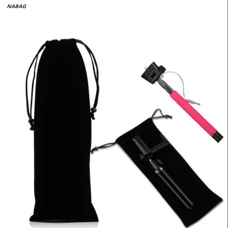 1PC Storage Bag Travel Pouch Bag Simple Multifunction Selfie Monopod