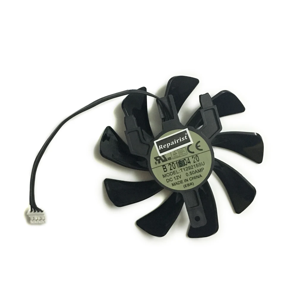 Sapphire RX 570 GPU Cooler Video Card fan for Radeon sapphire RX570 ITX graphics Card Cooling System As Replacement
