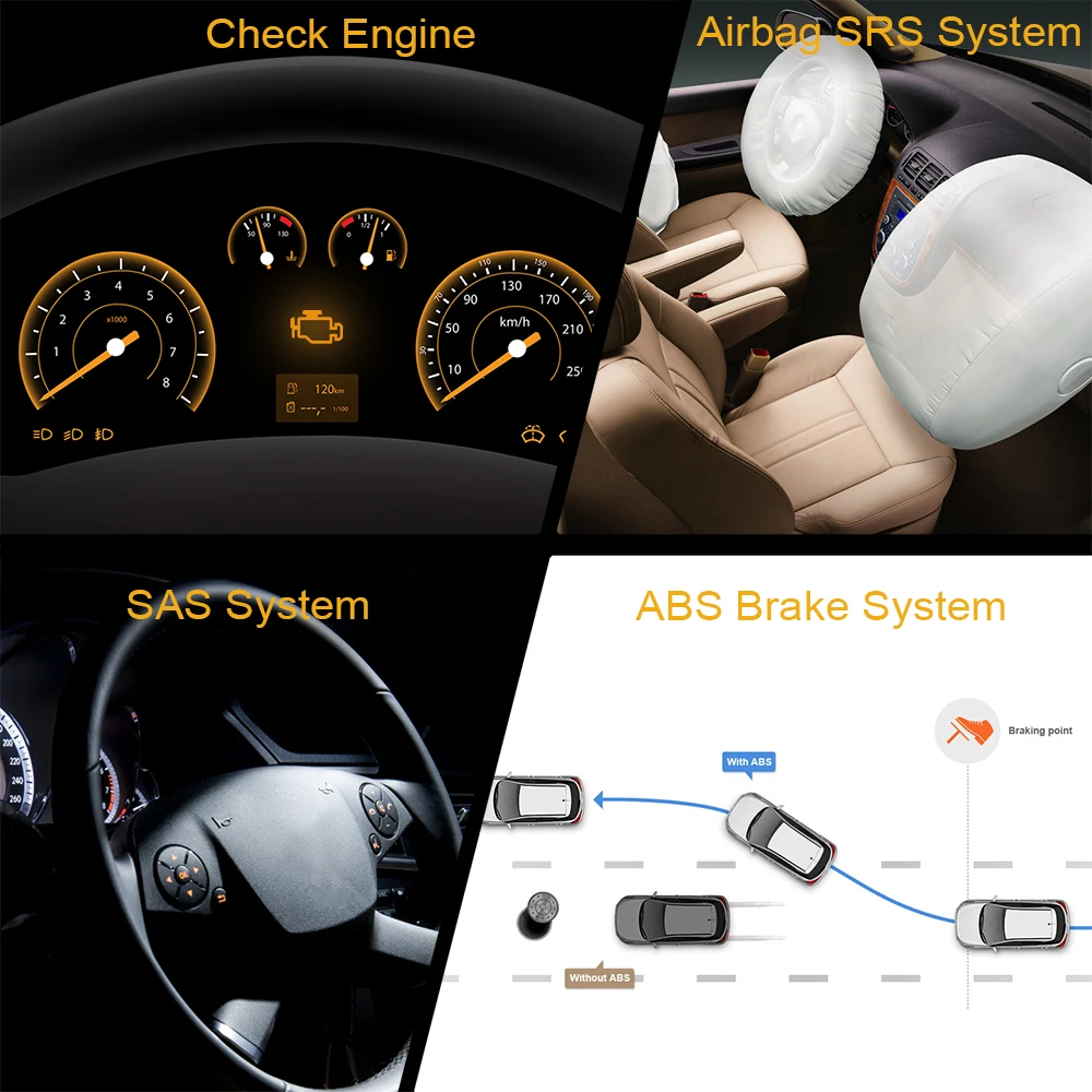 FOXWELL NT630 Elite OBD2 автомобильный сканер ABS SAS подушка безопасности сброс данных ODB2 автомобильный диагностический инструмент машина OBD 2 автоматический сканер