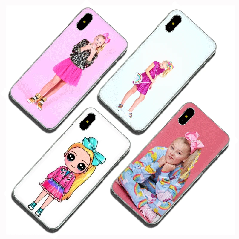 Жесткий чехол для телефона Jojo Siwa iphone 5 5s 5C SE 2020 6 6s 7 8 plus X XR XS 11 Pro Max|Бамперы| |