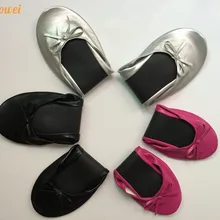 Лидер продаж; складные балетки для девочек по невысокой фабричной цене; женские складные туфли в сумочке; женская одежда; балетки