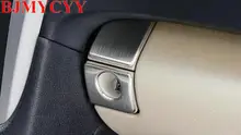BJMYCYY caja del contenido del almacén Automático interruptor decoración lentejuelas para Toyota Camry 2015 estilo accesorios autos del coche