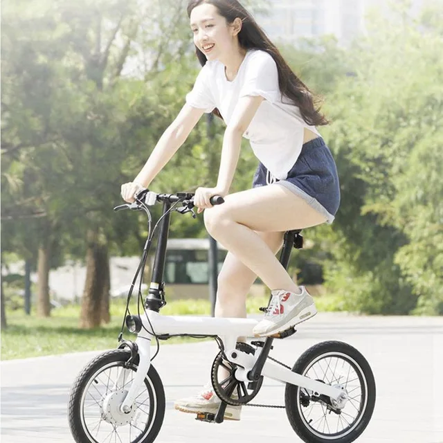 Оригинал xiaomi mijia qicycle ef1 электрический самокат велосипедов мини-скутер складной электрический велосипед e-bike xiaomi марка скутеры