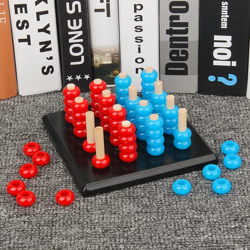 FUN Strongest Brain Against War 3D Five Chess Force Board Game Space Thinking Children's Gravity Educational Toys