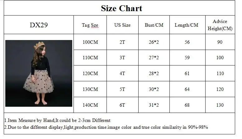 DX29-SIZE CHART