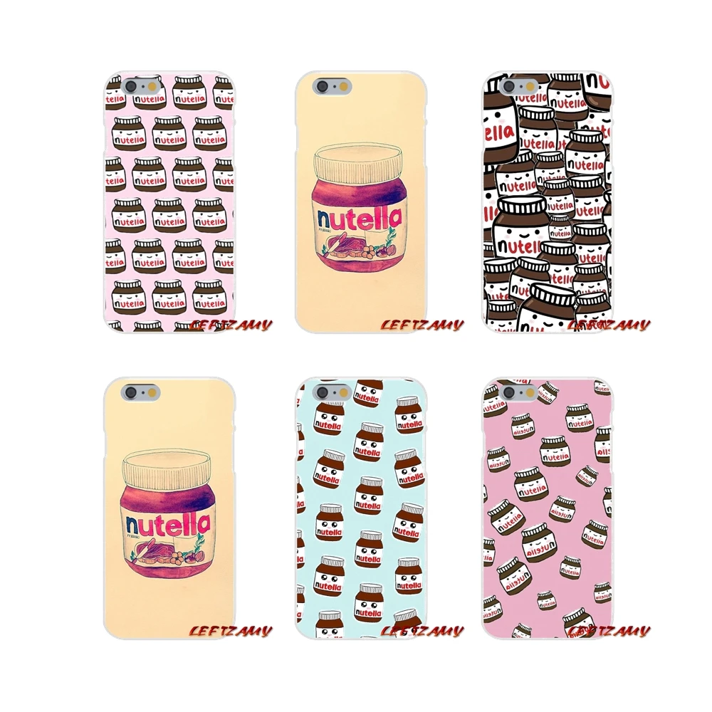 

TPU Transparent Cases Covers For Samsung Galaxy S3 S4 S5 MINI S6 S7 edge S8 S9 Plus Note 2 3 4 5 8 chocolate Food Tumblr Nutella