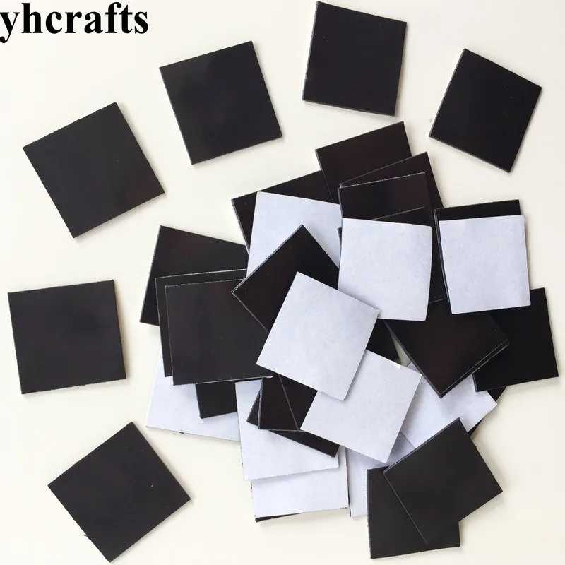 

10PCS/LOT 3cm soft magnet with tape Craft material DIY your own fridge magnet Kindergarten craft diy toys Creative activity item
