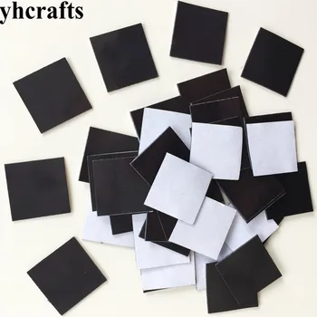

10PCS/LOT 3cm soft magnet with tape Craft material DIY your own fridge magnet Kindergarten craft diy toys Creative activity item