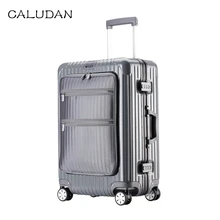 Дорожный чемодан на колесиках чехол PC+ ABC алюминиевая рама с замком TSA чехол с сумкой для ноутбука универсальная колесная тележка
