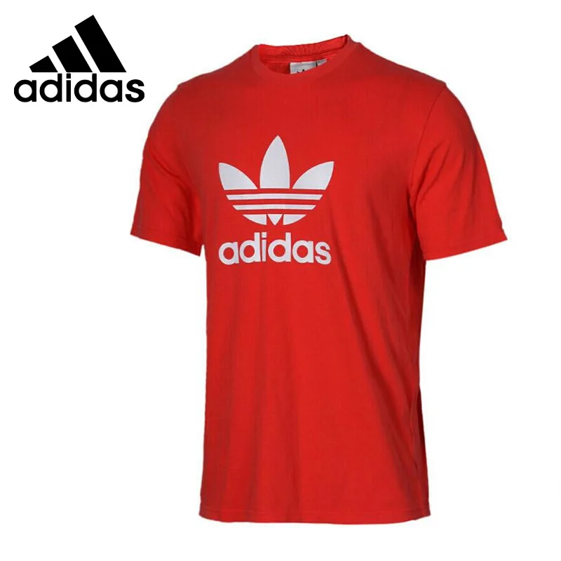 

Original New Arrival Adidas Originals TREFOIL T-SHIRT Men's T-shirts short sleeve Sportswear
