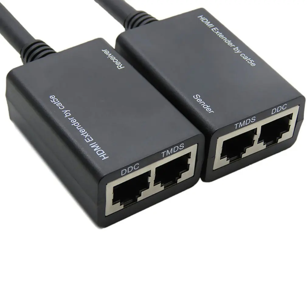 Набор HDMI, Овер-RJ45 CAT5e CAT6 UTP LAN Ethernet удлинитель повторитель 1080P УДЛИНИТЕЛЬ