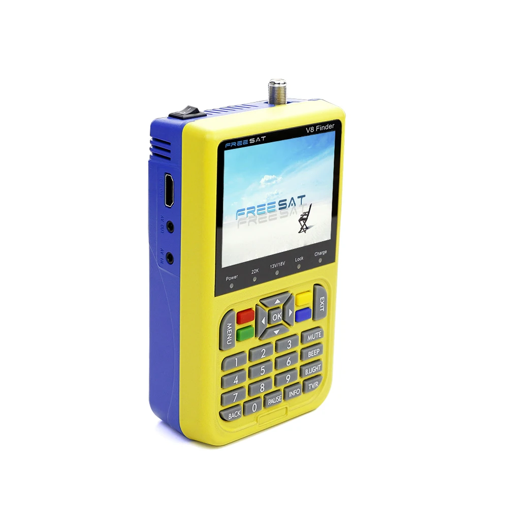 

Digital Satellite Finder Satellite HD DVB-S2 High Definition Satellite Finder MPEG-2 MPEG-4 FREE SAT satellite Finder V8