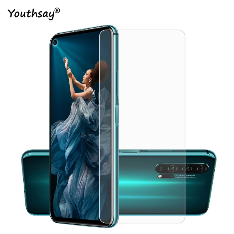 

2PCS Glass For Huawei Honor 20 Pro Phone Screen Protector 9H Tempered Glass For Huawei Honor 20 Pro Glass For Honor 20 Pro Film