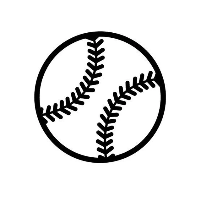 Softball Silhouette Clip Art