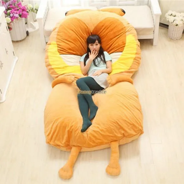 Fancytrader 220cm X 150cm Soft Giant Cute Garfield Cat Bed Carpet Tatami Mattess Sofa, FT50322 (17)