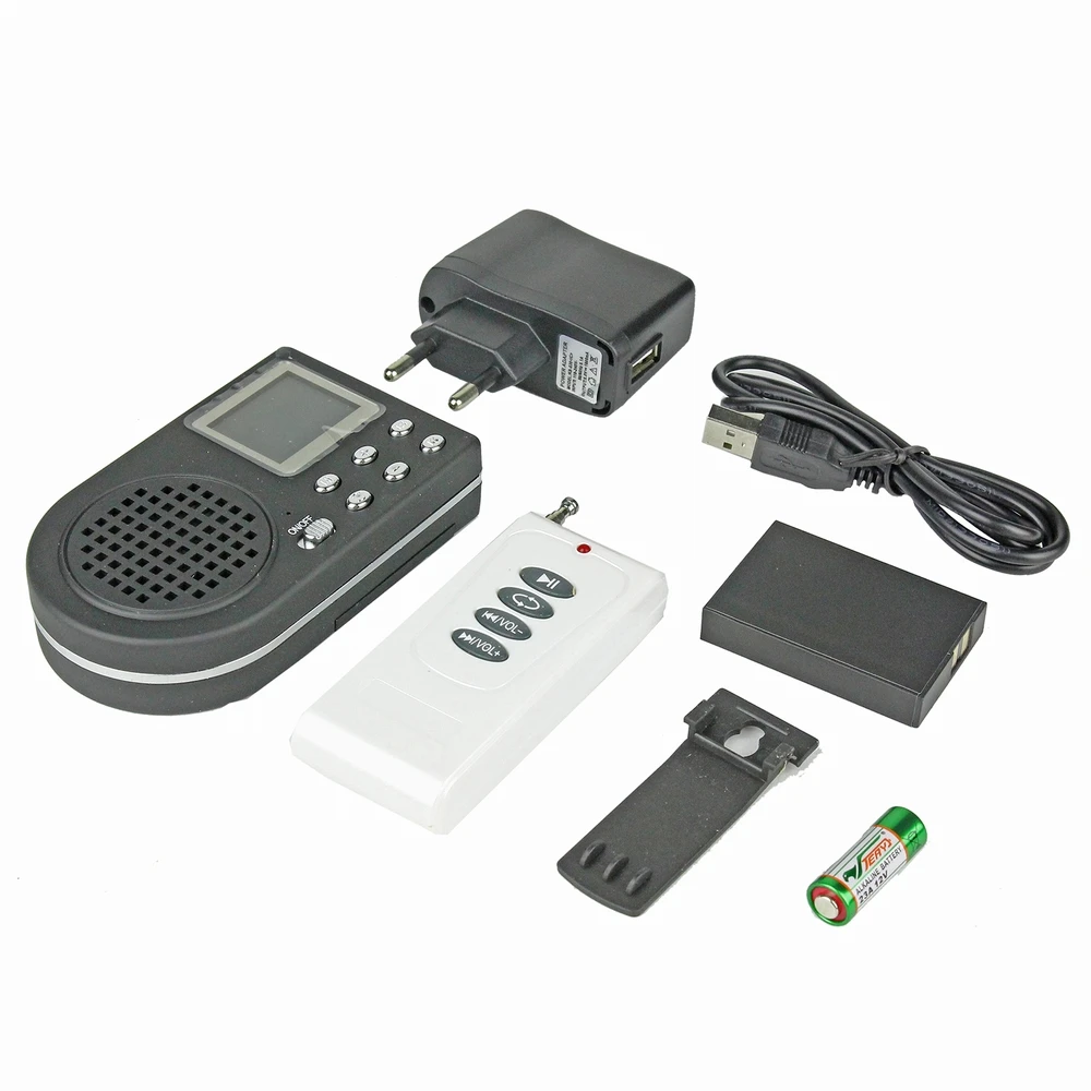 

Outdoor Hunting Decoy Bird Caller MP3 Player Bird Sound Loud Player Amplifier with Remote Control Digital Hunting Equipment