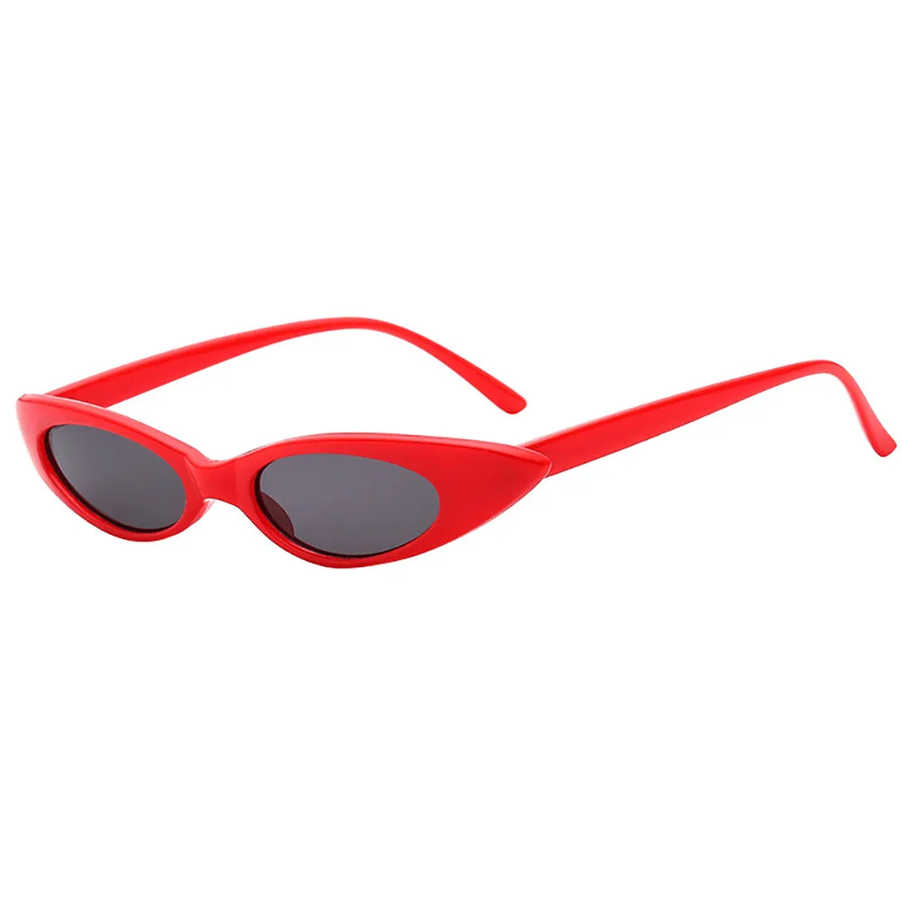 Новые Ретро Винтажные водительские очки с рисунком кота, унисекс, солнцезащитные очки, рэппер, овальные оттенки, гранж очки, анти-УФ очки p#, Прямая поставка