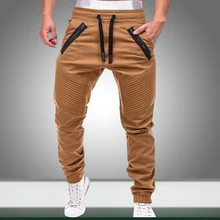 Мужские повседневные спортивные штаны, однотонные, с несколькими карманами, для бега, брюки-карандаш, Осенние, для фитнеса, мужские спортивные брюки, мужские худи
