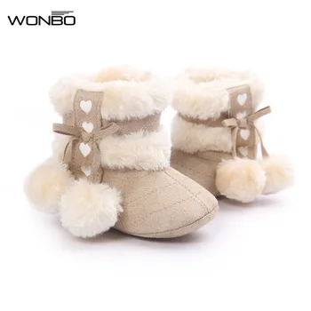 

2019 New Fashion Baby Bebe Kids Newborn Children Infant Girls Winter Warm Snow Boots Shoes 0-18M