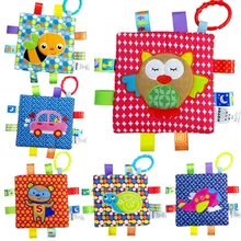 JJOVCE 6 style Newborn Baby Appease towel Grasping Soft Comforting Doll Infant Toys baby Hand towel rattle toys 50% off