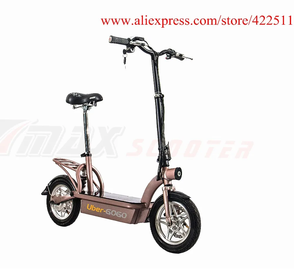 Sale 2016 New 300W 36V Hub-motor Electric Scooter/Bike 12AH Lead Acid Battery 2 Wheel Electric Scooter with Seat 3 Sale 2016 New 300W 36V Hub-motor Electric Scooter/Bike 12AH Lead Acid Battery 2 Wheel Electric Scooter with Seat 3