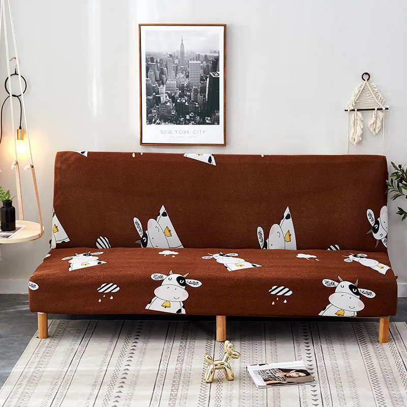 Клетчатый чехол для дивана и кровати, эластичный чехол для дивана без подлокотников для гостиной, мягкий чехол для дивана, эластичный чехол для дивана - Цвет: Color 11