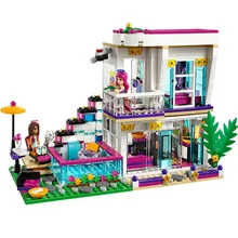 601PCS Pop Star Livi's House Building Blocks Compatible Friends 41135 For Girl figures Bricks Educational Toys for Children 601PCS Pop Star Livi's House Building Blocks Compatible Friends 41135 For Girl figures Bricks Educational Toys for Children