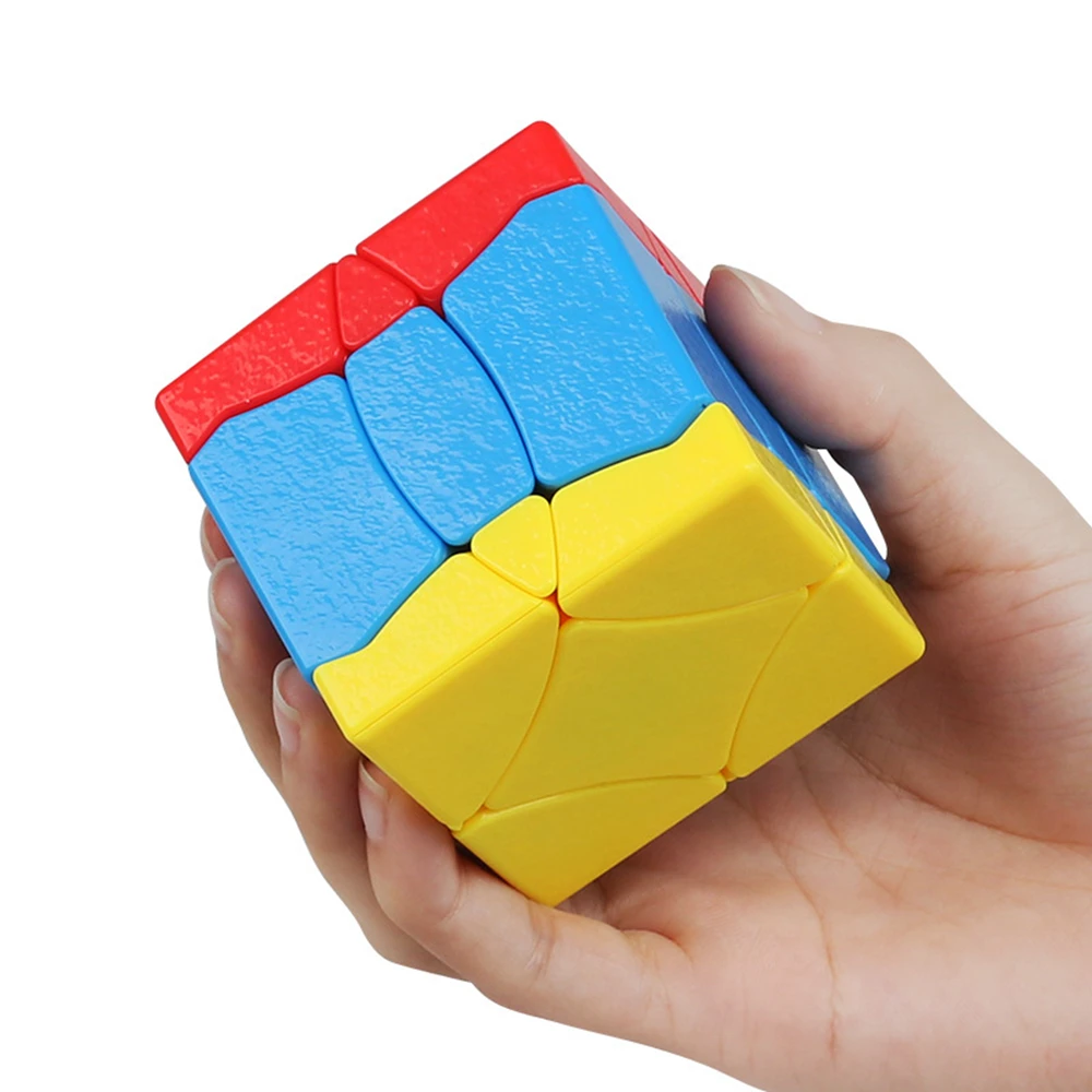 Shengshou Strange-shape Speed Skew Magic Cube Puzzle Fisher Cubes Children Kids Educational Toys calvin s puzzle super fisher 3x3x3 cube ice green ice blue 6 color stickers strange shape magic cube children s educational toy