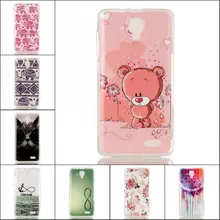 Luxo IMD TPU caso de telefone celular para Lenovo A536 TPUBack para Lenovo 536 desenhos animados
